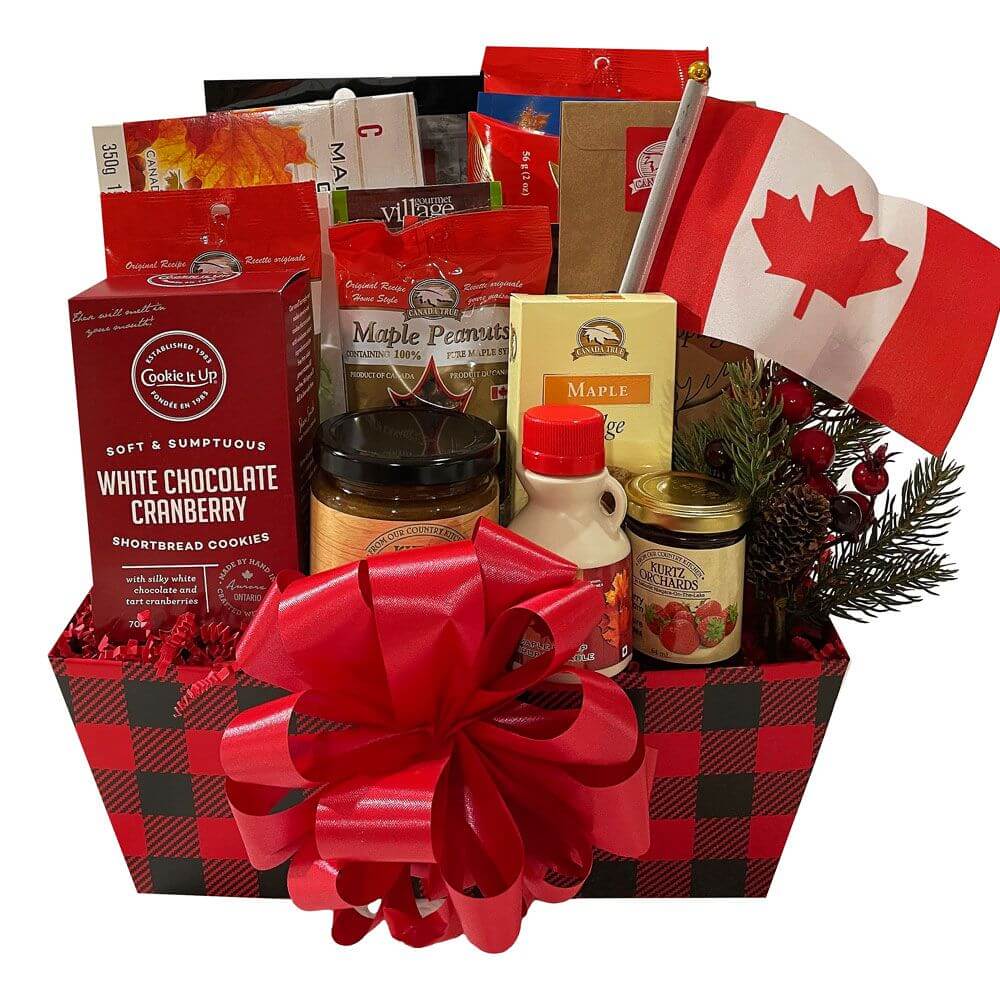 Canadian Christmas Gift Basket - Unique Canadian Gift Ideas | Just Baskets
