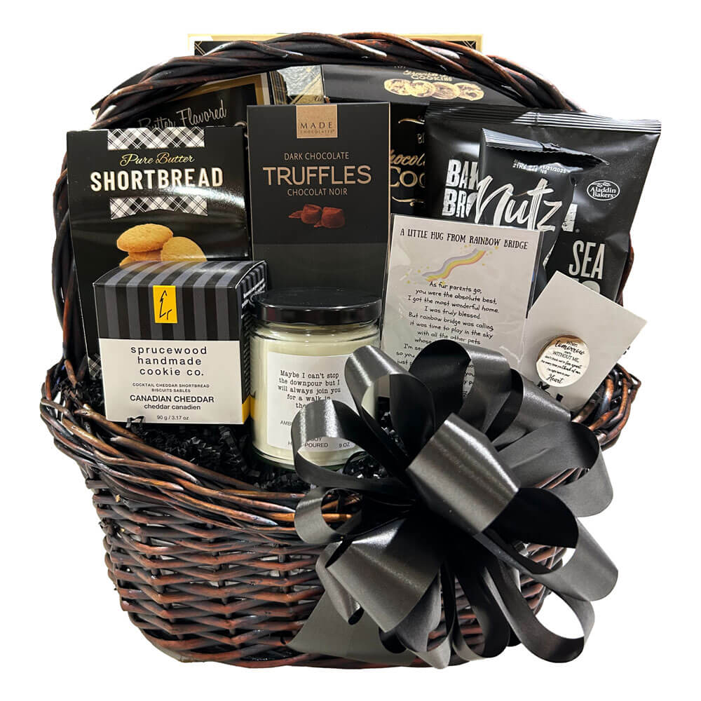 Deluxe Pet Sympathy Gift Basket