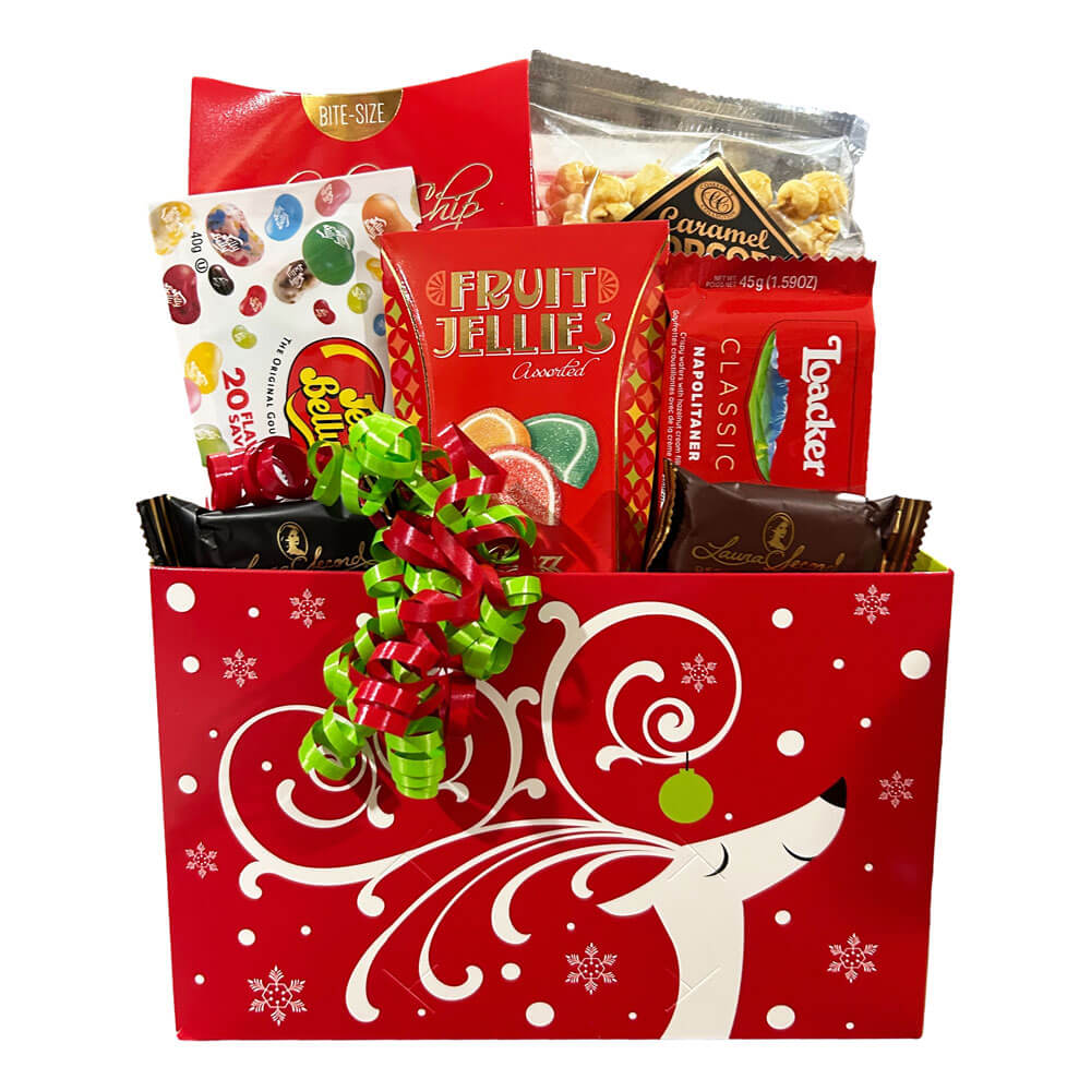 Oh So Dashing Holiday Gift Basket - Just Baskets