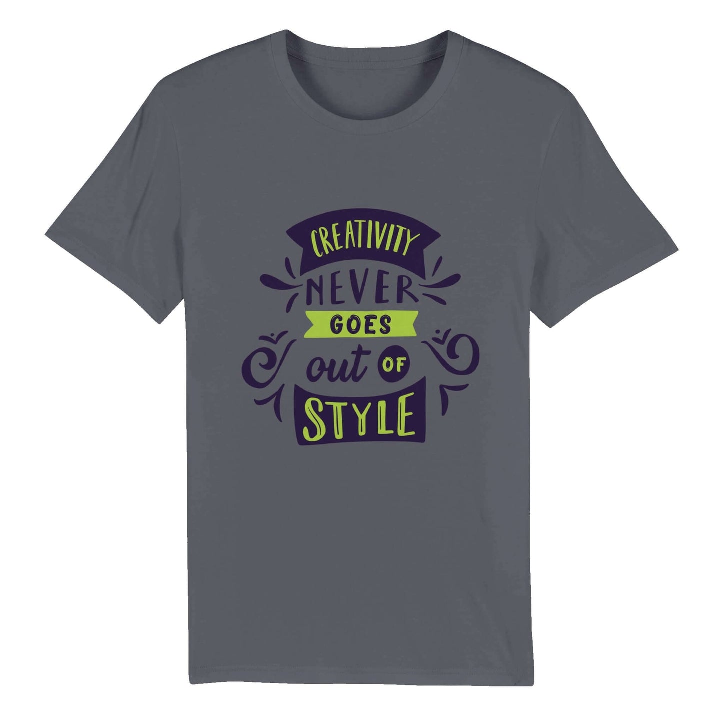 Organic Unisex Crewneck T-shirt "Creativity" - Just Baskets