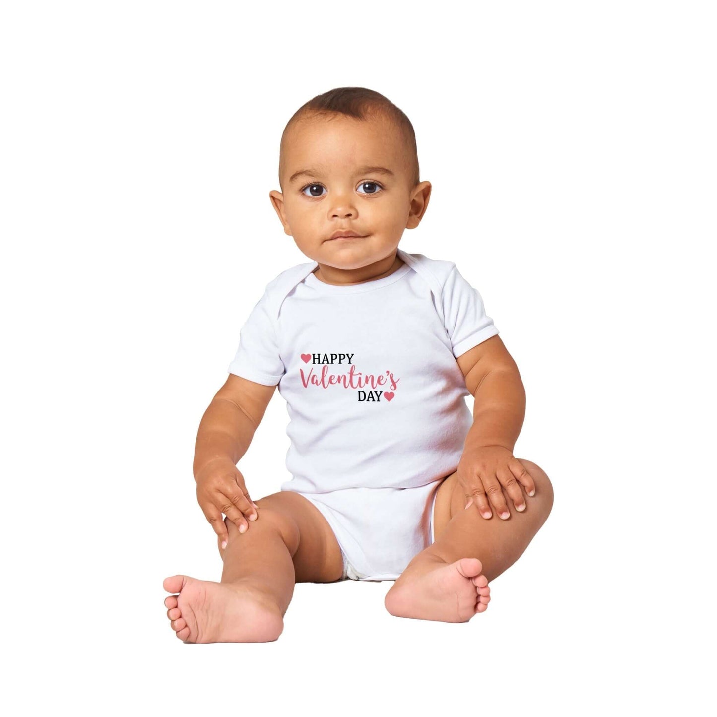 Valentine's Day Baby Bodysuit - Just Baskets