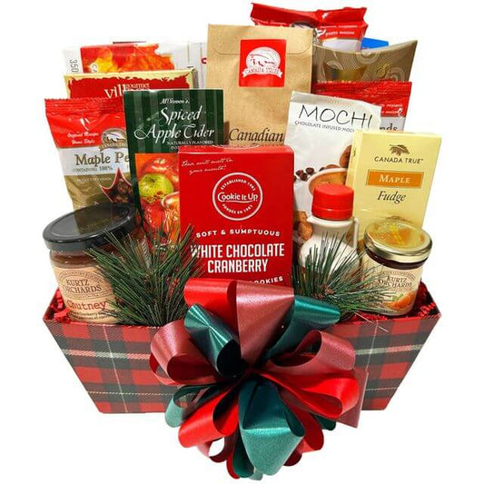 Canadian Christmas Gift Basket