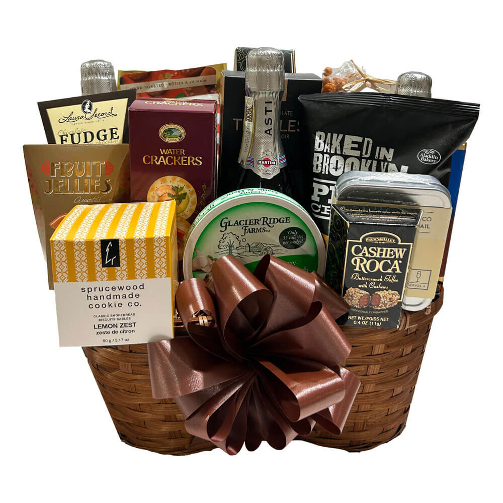 Champagne Cheers Gift Basket