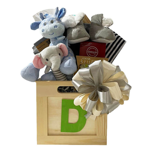 Baby Box - Neutral | New Mom Gift Basket | Just Baskets