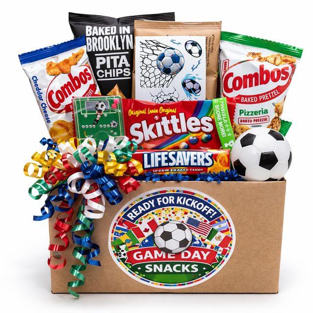 Soccer Snack Gift Basket