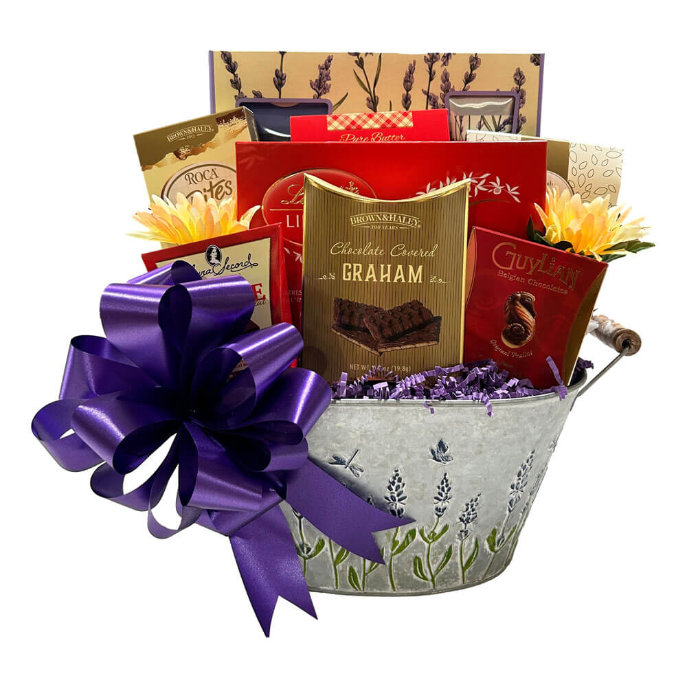 Hint Of Lavender Gift Basket