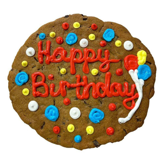 Giant Birthday Cookie - Freshly Baked for their birthday!