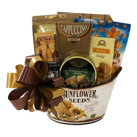 Locally Grown Gift Basket - Perfect for these cooler days!