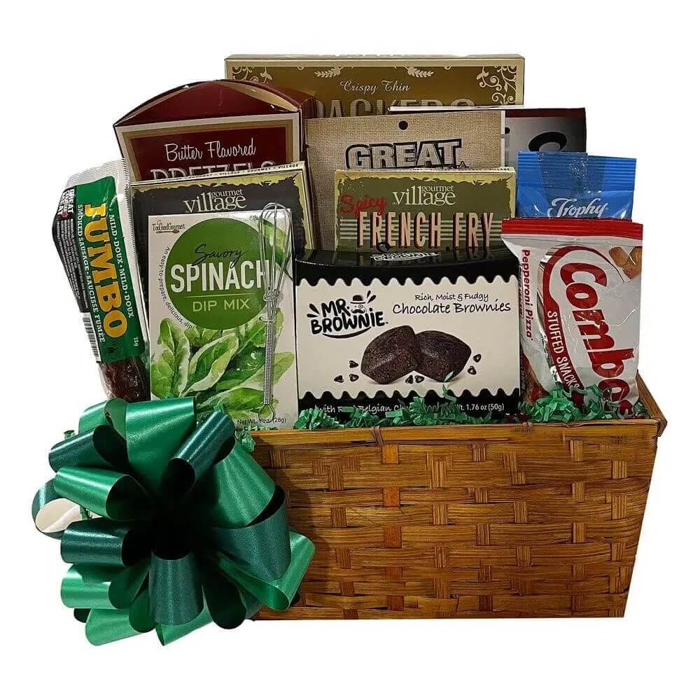 Men's BBQ & Snacks Gift Basket - Filled with Men's favorite treats!