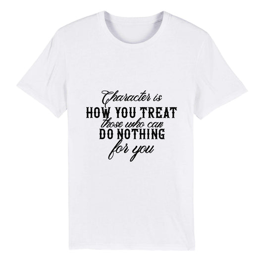 Organic Unisex Crewneck T-shirt "Character" - Just Baskets