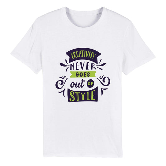 Organic Unisex Crewneck T-shirt "Creativity" - Just Baskets