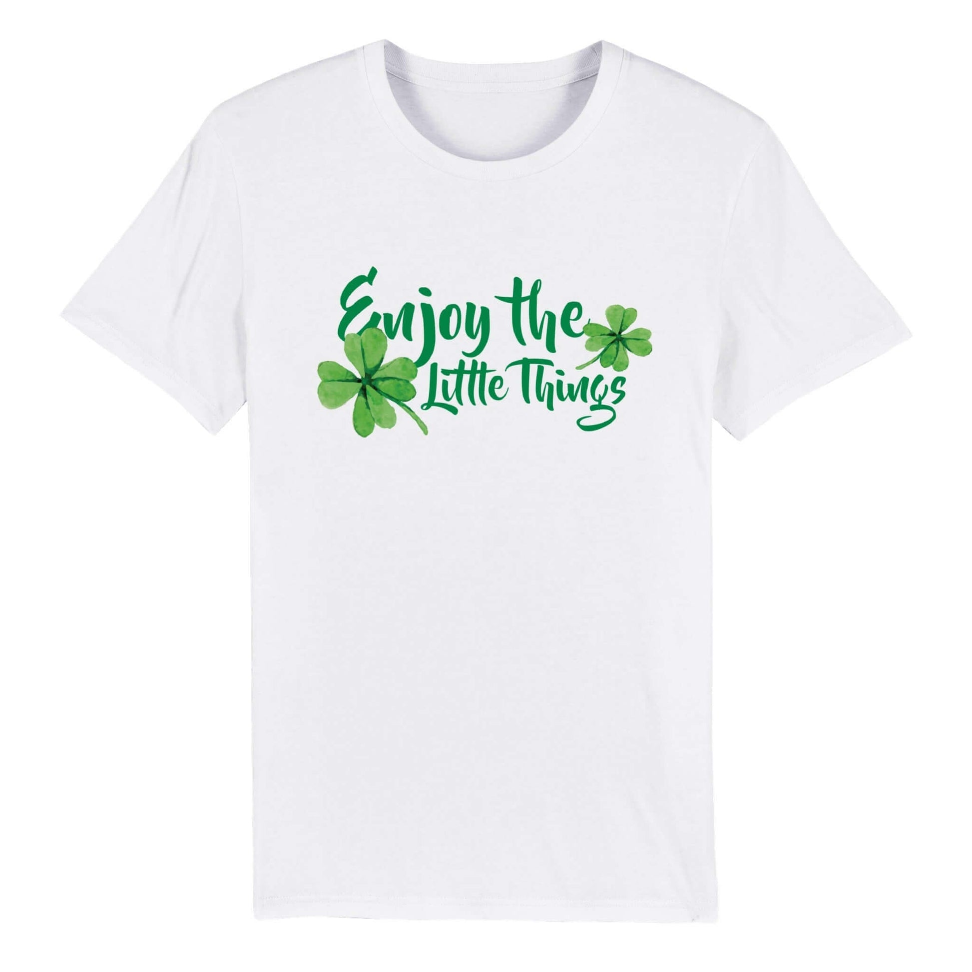 Organic Unisex Crewneck T-shirt "Enjoy the Little