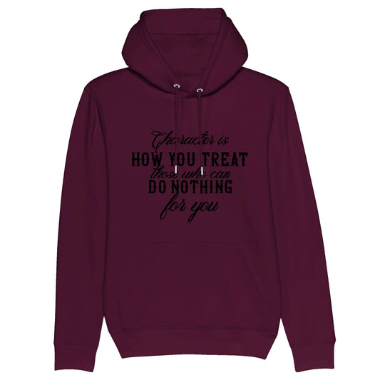 Organic Unisex Pullover Hoodie "Character"