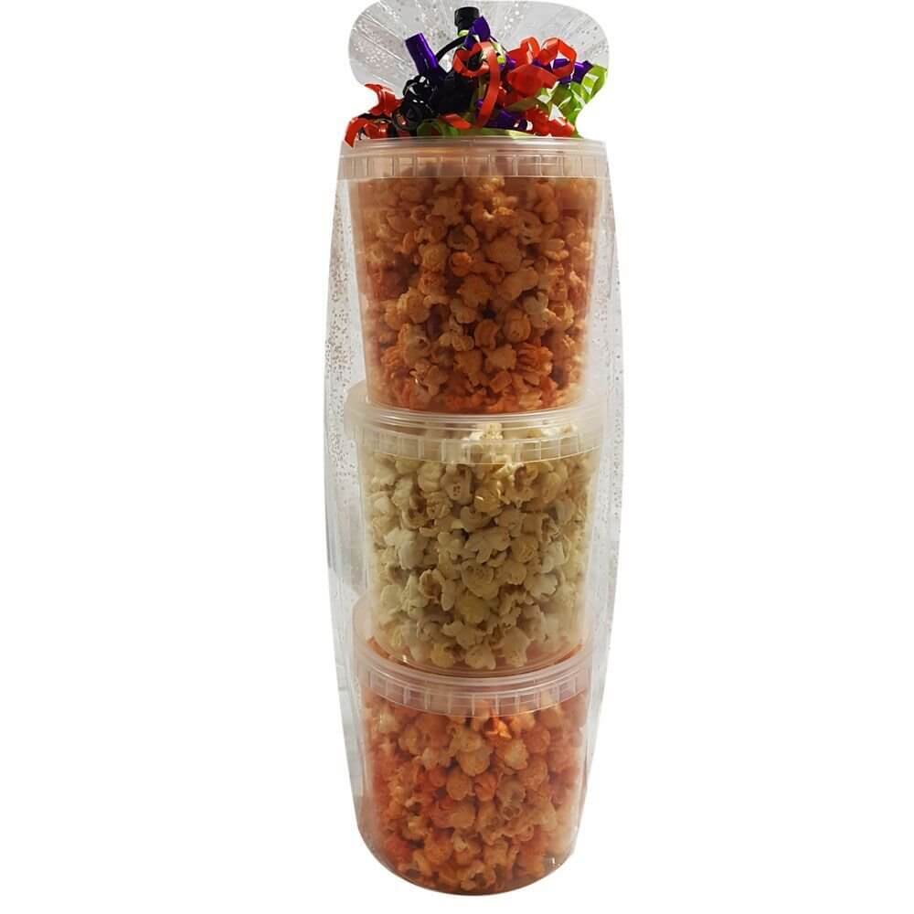 Spicy Popcorn Tower - Spice up their life with our popular popcorns!