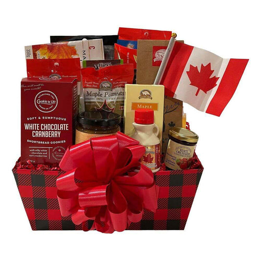 The All Canadian Gift Basket - To celebrate someone the Canadian Way!