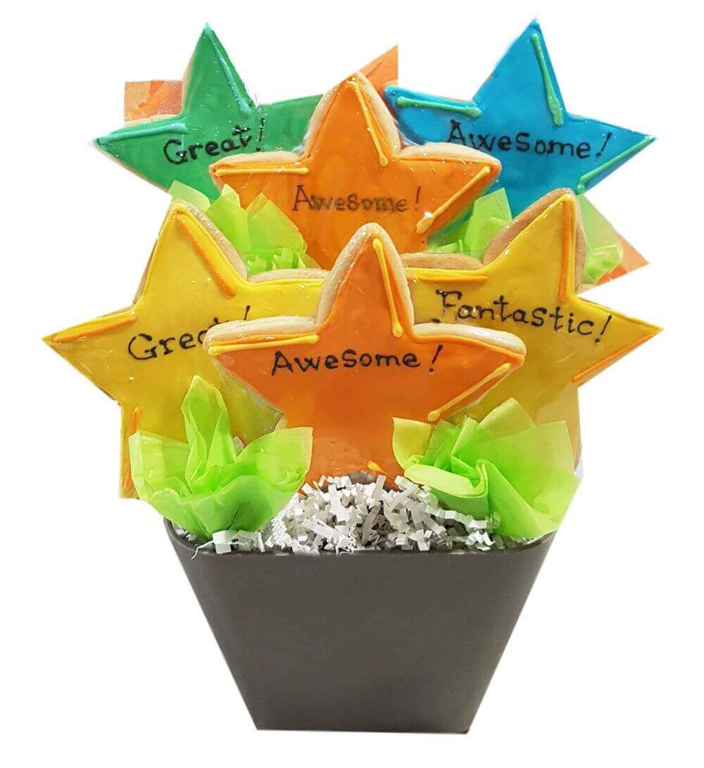 You're a Star Cookie Bouquet - To cheer up anyone who receives it!